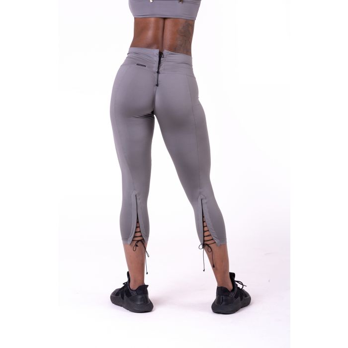 Nebbia Lace-Up 7/8 Leggings 661 - Metal