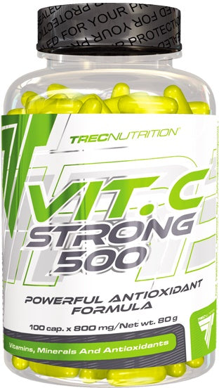 Trec Nutrition Vit. C Strong 500 - 200 caps | High-Quality Combination Multivitamins & Minerals | MySupplementShop.co.uk