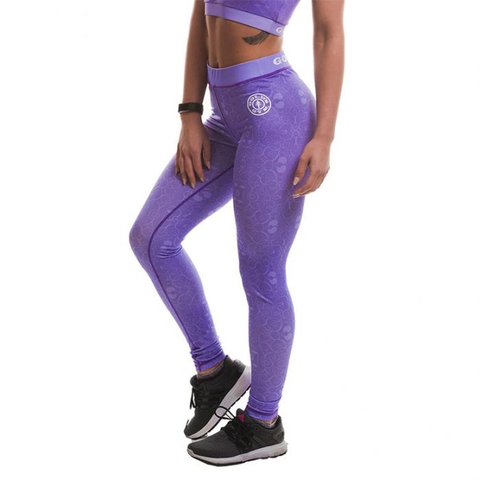 Gold's Gym Sublimated Gym Leggings - Lilac