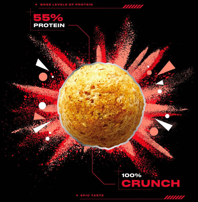 TOTAL XP Protein Crunch - Tasty High Protein Snacks 12 x 24g - Savoury Snack at MySupplementShop by Total XP