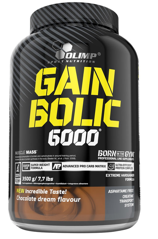 Olimp Nutrition Gain Bolic 6000, Chocolate - 3500 grams | High-Quality Weight Gainers & Carbs | MySupplementShop.co.uk