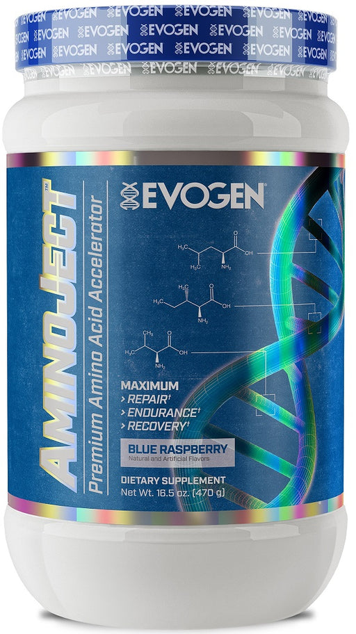 Evogen AminoJect, Raspberry Leomande - 483 grams - Default Title - Amino Acids and BCAAs at MySupplementShop by Evogen