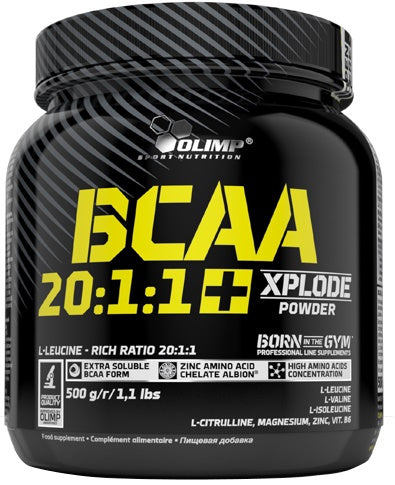 Olimp Nutrition BCAA 20:1:1 Xplode, Grapefruit - 500 grams | High-Quality Amino Acids and BCAAs | MySupplementShop.co.uk