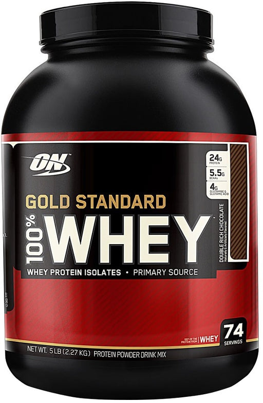 Optimum Nutrition Gold Standard 100% Whey, Cookies & Cream - 2270 grams | High-Quality Protein | MySupplementShop.co.uk