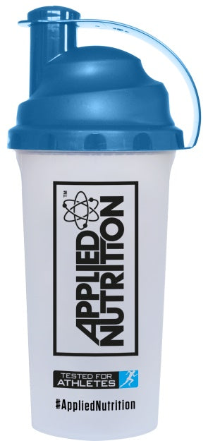 Applied Nutrition Shaker, Clear & Blue - 700 ml. | High-Quality Accessories | MySupplementShop.co.uk