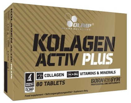 Olimp Nutrition Kolagen Activ Plus - 80 tablets | High-Quality Vitamins | MySupplementShop.co.uk