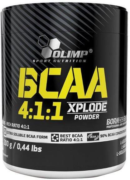 Olimp Nutrition BCAA 4:1:1 Xplode, Fruit Punch - 200 grams | High-Quality Amino Acids and BCAAs | MySupplementShop.co.uk