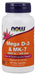 NOW Foods Mega D-3 & MK-7 - 60 vcaps - Vitamins & Minerals at MySupplementShop by NOW Foods