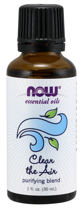 NOW Foods Essential Oil, Clear the Air Oil Blend - 30 ml. - Health and Wellbeing at MySupplementShop by NOW Foods