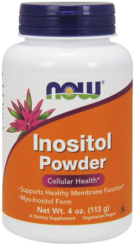 NOW Foods Inositol, Powder - 113g | High-Quality Health and Wellbeing | MySupplementShop.co.uk