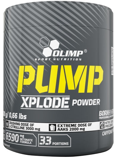 Olimp Nutrition Pump Xplode Powder, Xplosive Cola - 300 grams | High-Quality Nitric Oxide Boosters | MySupplementShop.co.uk