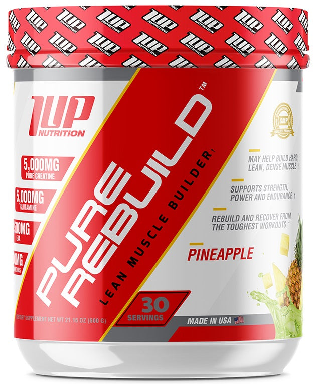 1Up Nutrition Pure Rebuild, Watermelon - 600 grams | High-Quality Pre & Post Workout | MySupplementShop.co.uk