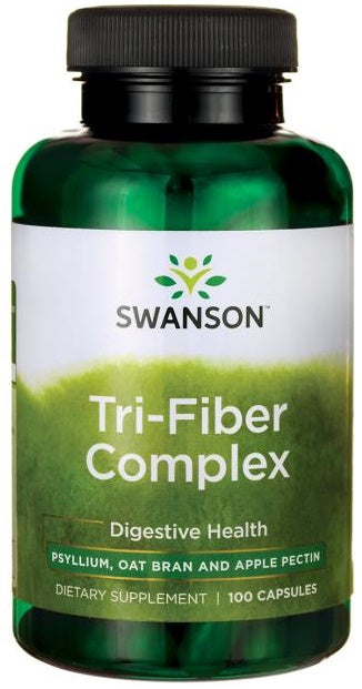 Swanson Tri-Fiber Complex - 100 caps | High-Quality Health and Wellbeing | MySupplementShop.co.uk