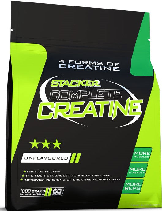 Stacker2 Europe Complete Creatine - 300 grams | High-Quality Creatine Supplements | MySupplementShop.co.uk