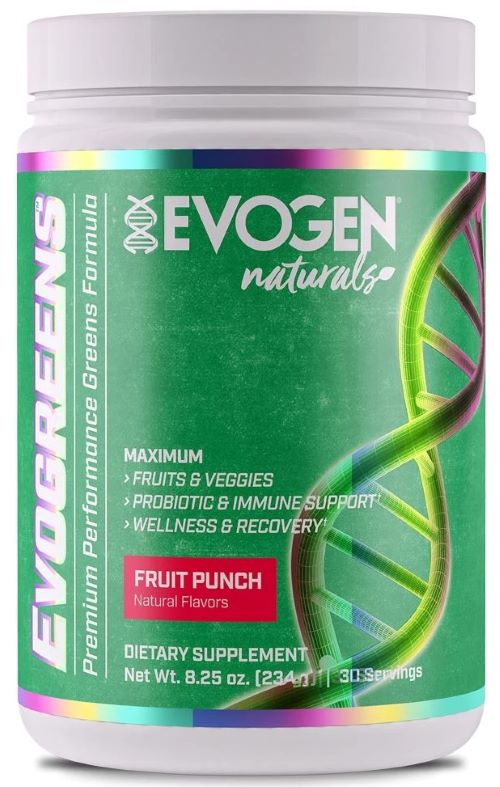 Evogreens Naturals, Fruit Punch - 234g | High-Quality Health and Wellbeing | MySupplementShop.co.uk