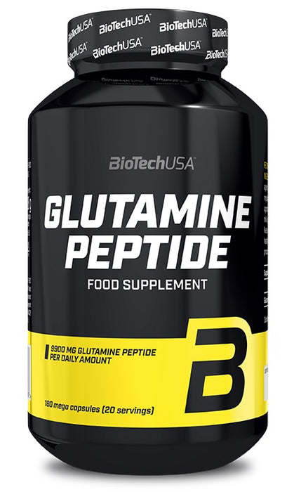 BioTechUSA Glutamine Peptide - 180 caps - Default Title - Amino Acids and BCAAs at MySupplementShop by BioTechUSA