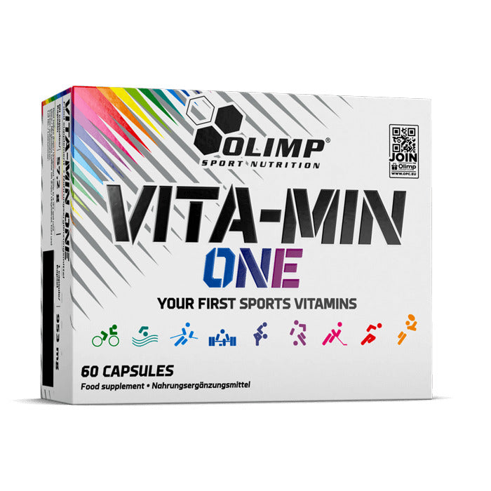 Olimp Nutrition Vita-Min One - 60 caps - Vitamin B7 (Biotin) at MySupplementShop by Olimp Nutrition