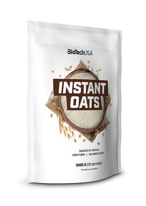 BioTechUSA Instant Oats, Unflavoured - 1000g | High-Quality Health Foods | MySupplementShop.co.uk