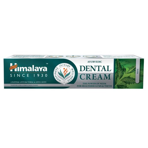 Himalaya Ayurvedic Dental Cream, Neem - 100g | High-Quality Toothpastes | MySupplementShop.co.uk