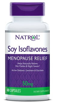 Natrol Soy Isoflavones, 50mg - 60 caps | High-Quality Sports Supplements | MySupplementShop.co.uk