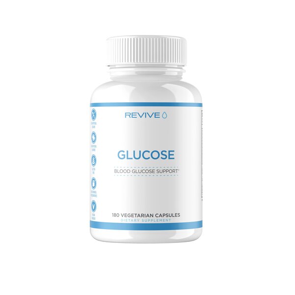 Revive Glucose - 180 vcaps | High-Quality Supplement Shakers | MySupplementShop.co.uk