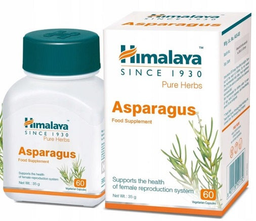 Himalaya Asparagus (Shatavari) - 60 caps | High-Quality Sports Supplements | MySupplementShop.co.uk