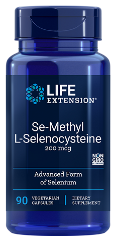 Life Extension Se-Methyl L-Selenocysteine, 200mcg - 90 vcaps | High-Quality Vitamins & Minerals | MySupplementShop.co.uk