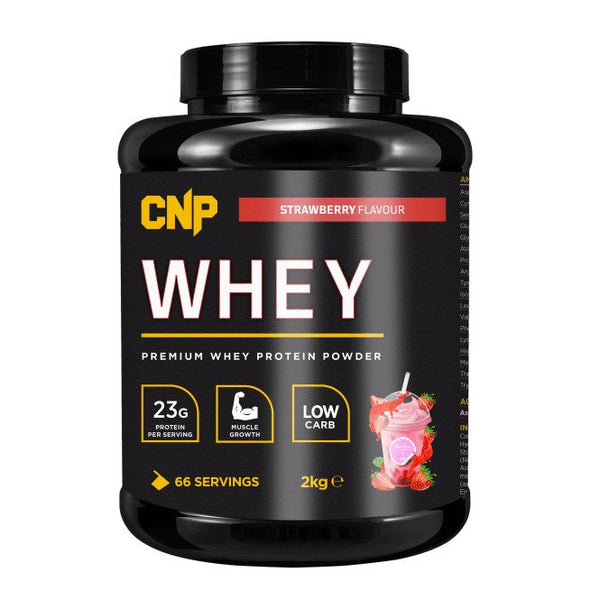 CNP Whey, Strawberry (EAN 5060032173993) - 2000 grams | High-Quality Protein | MySupplementShop.co.uk