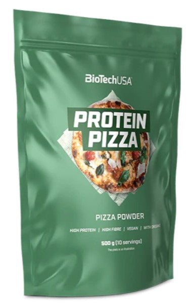 BioTechUSA Pizza Protein Powder, Traditional - 500g | High-Quality Protein Blends | MySupplementShop.co.uk