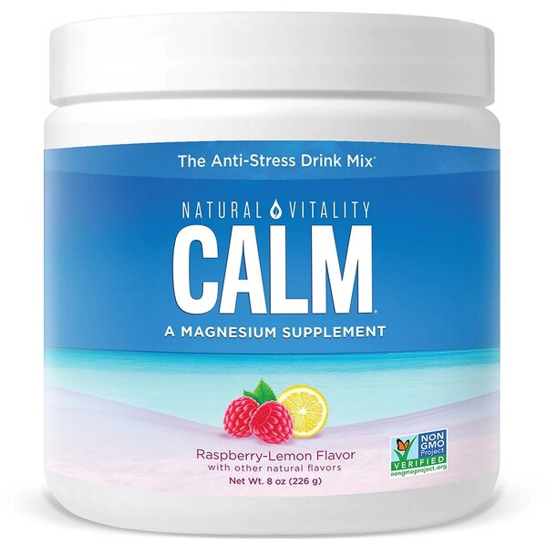 Natural Vitality Natural Calm Raspberry Lemon  226g - Sports Supplements at MySupplementShop by Natural Vitality