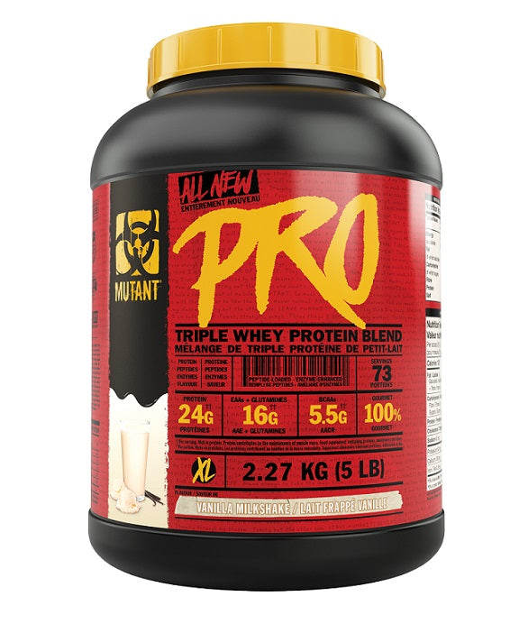 Mutant Pro, Vanilla Milkshake - 2270 grams | High-Quality Protein | MySupplementShop.co.uk