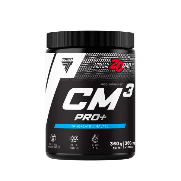 Trec Nutrition CM3 Pro+ - Limited Edition - 360 caps | High-Quality Creatine Supplements | MySupplementShop.co.uk