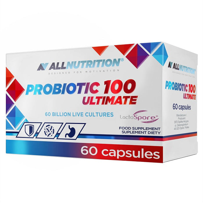 Allnutrition Probiotic 100 Ultimate - 60 caps - Skin Care at MySupplementShop by Allnutrition