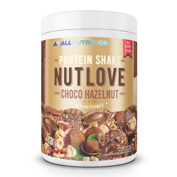 Allnutrition Nutlove Protein Shake, Choco Hazelnut - 630 grams | High-Quality Protein | MySupplementShop.co.uk