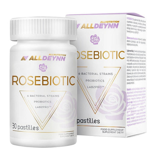 AllDeynn Rosebiotic - 30 pastilles | High-Quality Bacterial Cultures | MySupplementShop.co.uk