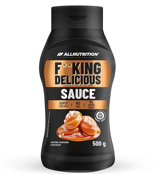 Allnutrition Fitking Delicious Sauce, Salted Caramel - 500g | High-Quality Combination Multivitamins & Minerals | MySupplementShop.co.uk