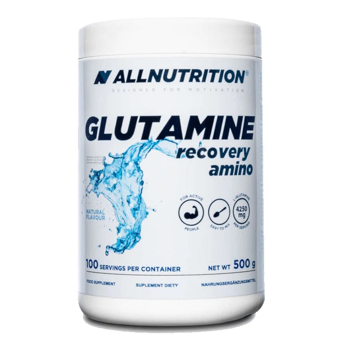 Allnutrition Glutamine Recovery Amino, Natural - 500g | High-Quality Diet Shakes | MySupplementShop.co.uk