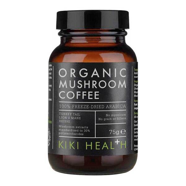 KIKI Health Mushroom Coffee Organic - 75g | High-Quality Health and Wellbeing | MySupplementShop.co.uk