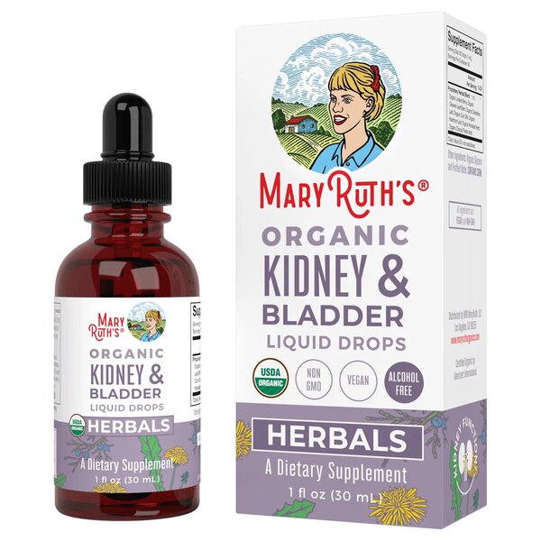 MaryRuth Organics Organic Kidney & Bladder Liquid Drops - 30 ml. | High-Quality Sports Supplements | MySupplementShop.co.uk