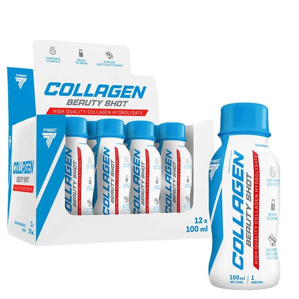 Collagen Beauty Shot, Coconut & Passion Fruit - 12 x 100 ml. by Trec Nutrition at MYSUPPLEMENTSHOP.co.uk