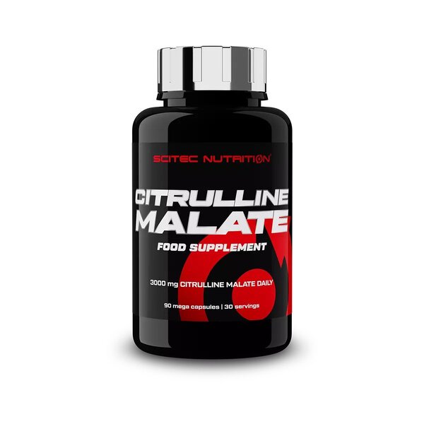 Citrulline Malate, 3000mg - 90 mega caps by SciTec at MYSUPPLEMENTSHOP.co.uk