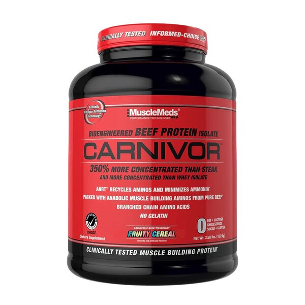 MuscleMeds Carnivor Fruity Cereal  1736g - Protein at MySupplementShop by MuscleMeds