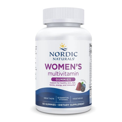 Women's Multivitamin Gummies, Mixed Berry - 60 gummies by Nordic Naturals at MYSUPPLEMENTSHOP.co.uk