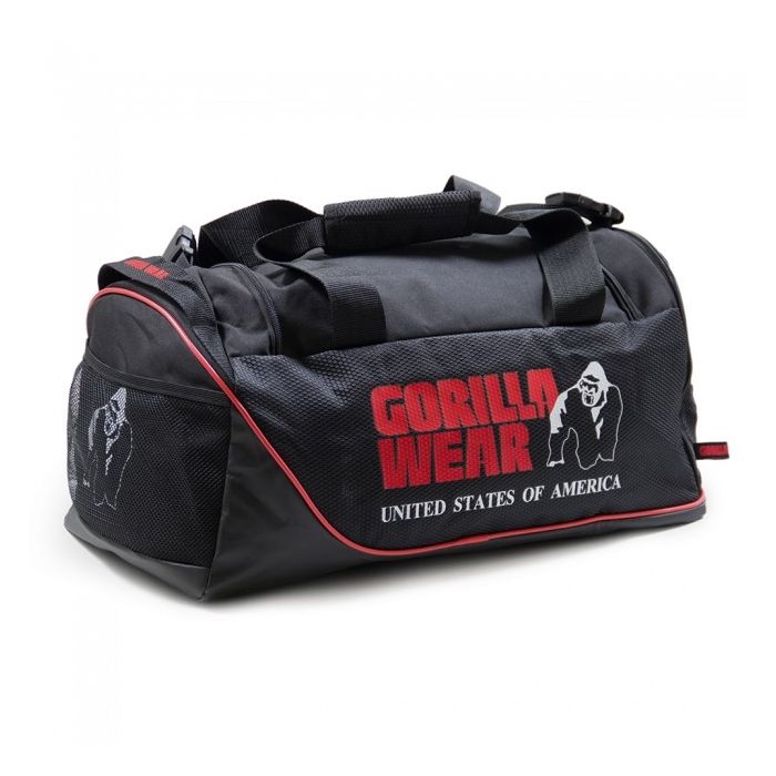 Gorilla Wear Jerome Gym Bag - Black/Red