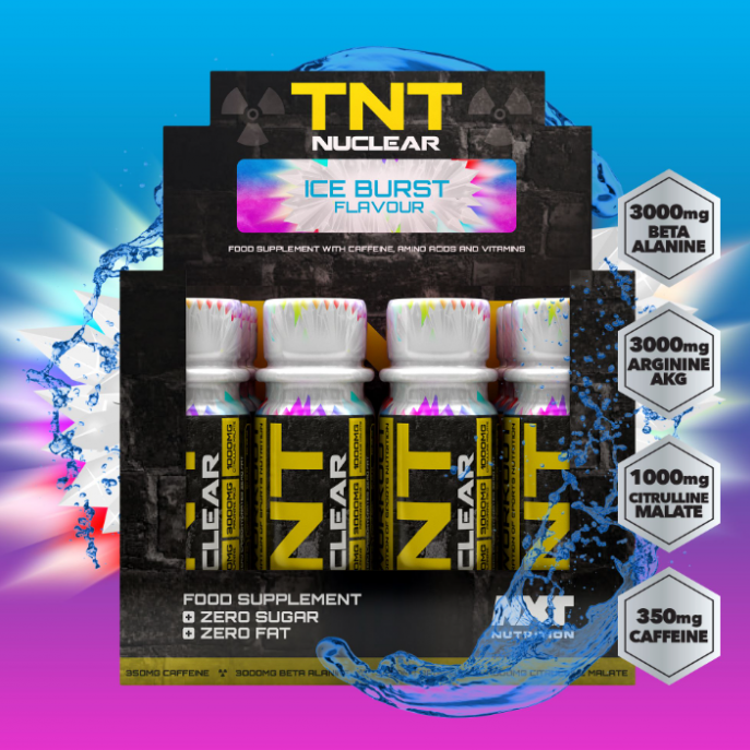 NXT Nutrition TNT Nuclear Shots 12 x 60ml