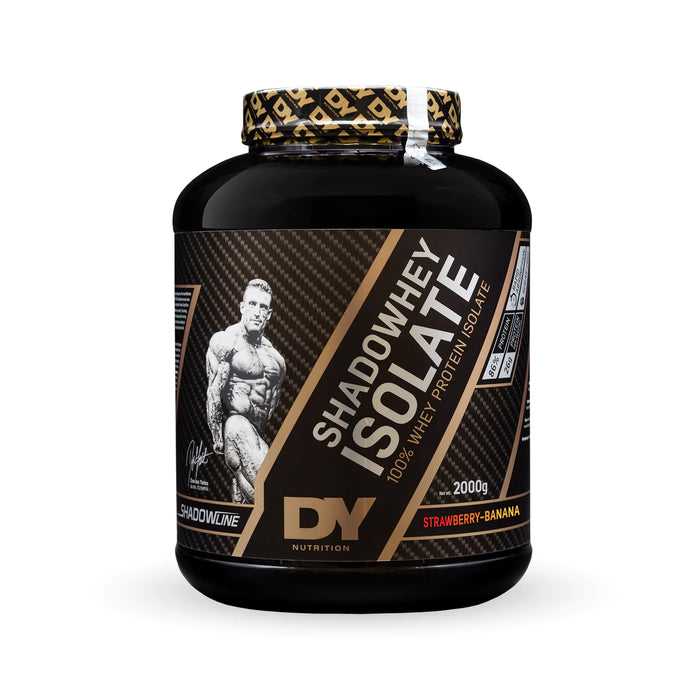 Dorian Yates DY Nutrition Shadowhey Isolate 2kg - Strawberry-Banana - Combination Multivitamins & Minerals at MySupplementShop by DY Nutrition