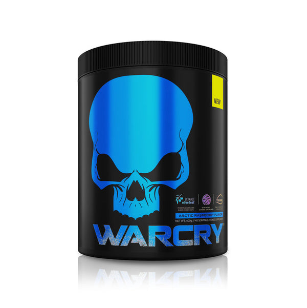 Genius Nutrition Warcry 400g Arctic Raspberry | High-Quality Sports & Energy Drinks | MySupplementShop.co.uk